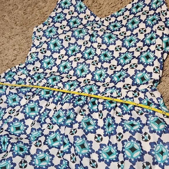 NWT Lucky Brand Tiered Ruffle Maxi Dress - Picture 9 of 13